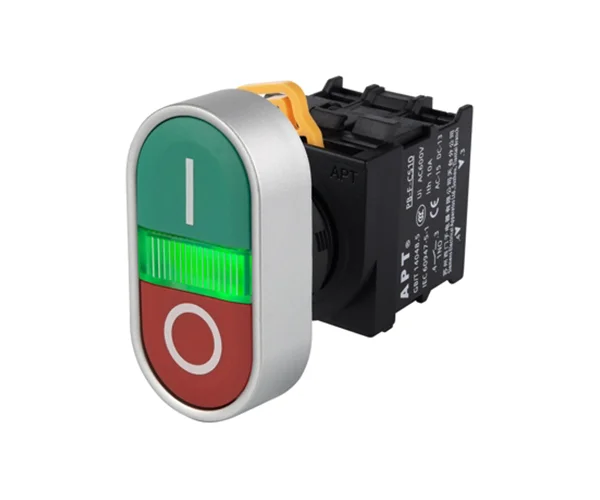 PB3(22mm) Series Illuminated Double-headed Pushbutton, APT - Image 1