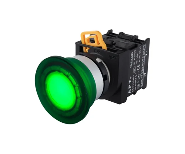 PB3(22mm) Series lluminated Mushroom Head Pushbutton, APT - Image 2