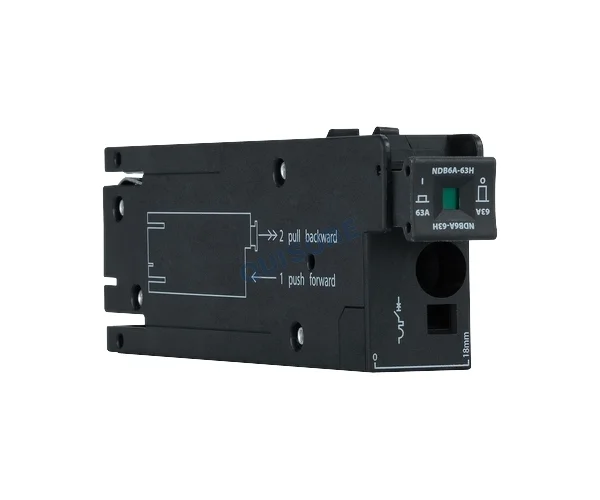 NDB6A-63 Series 1U AC MCB, Nader - Image 1