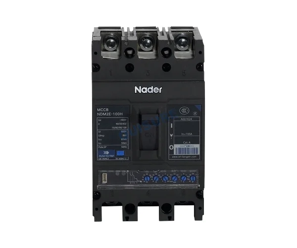 NDM2E-100 Series Electronic MCCB, Nader - Image 1