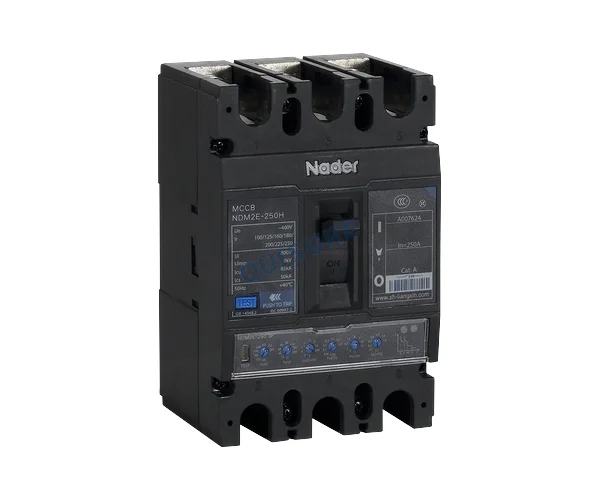 NDM2E-250 Series Electronic MCCB, Nader - Image 2