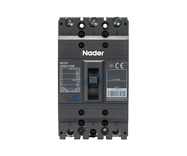 NDM3-63 Series AC MCCB, Nader - Image 2
