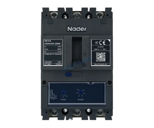 NDM3AR-400 Series AC MCCB, Nader - Image 1