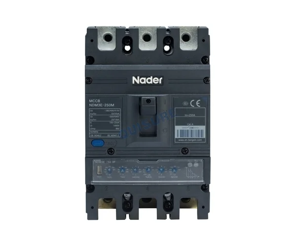 NDM3E-250 Series Electronic MCCB, Nader - Image 2