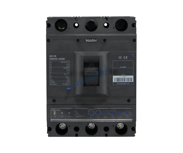 NDM3E-630 Series Electronic MCCB, Nader - Image 3