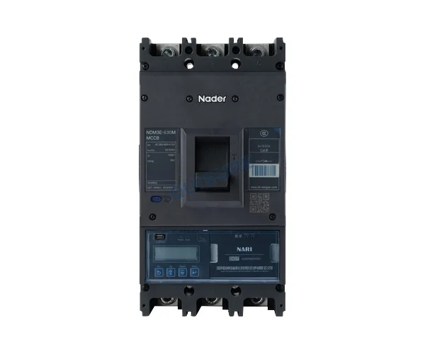 NDM3E-630 Series Electronic MCCB, Nader - Image 4
