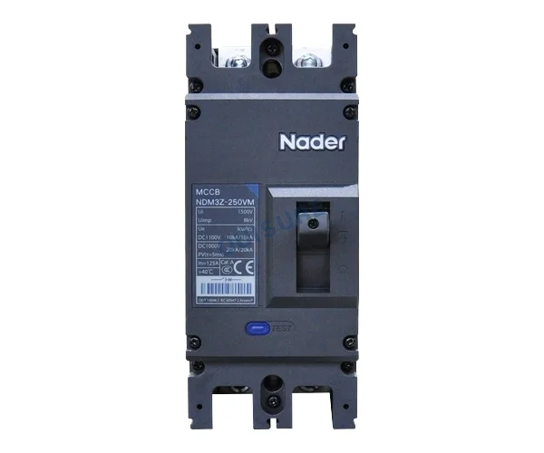 NDM3Z-250VM Series DC MCCB, Nader - Image 2