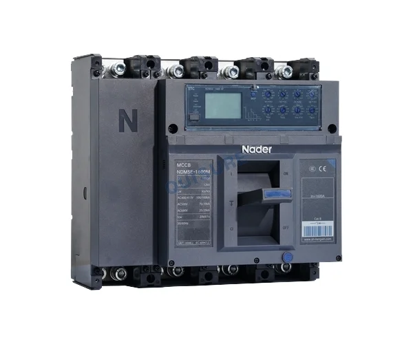 NDM5E-1600 Series Electronic MCCB, Nader - Image 1