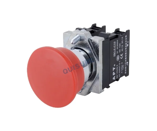 PB1(22mm) Series Mushroom Head Pushbutton, APT - Image 1