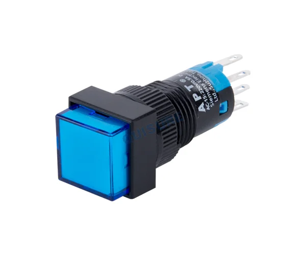 LA39-F(12mm) Series Illuminated Square Pushbutton, APT - Image 1