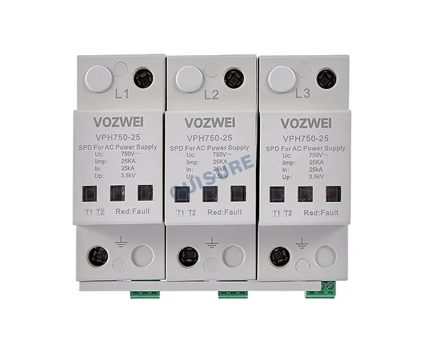 VPH750-25 Series Type 1 AC SPD, VOZWEI - Image 2