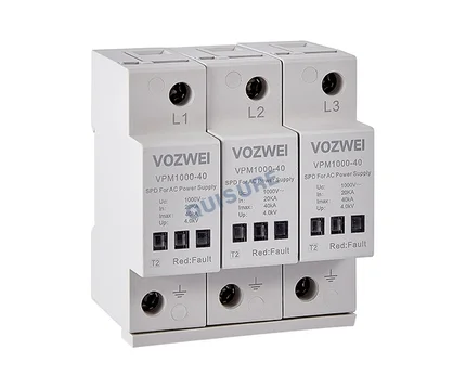 VPM1000-40 Series Type 2 AC SPD, VOZWEI