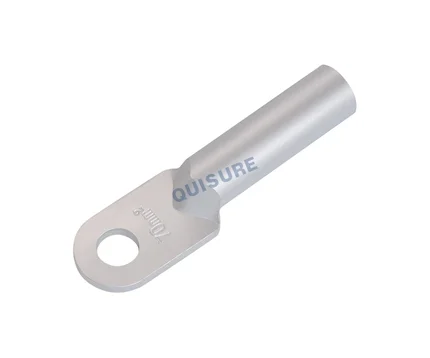 DL Series Oil-Plugging White Aluminum Crimp Terminal, QuiSure