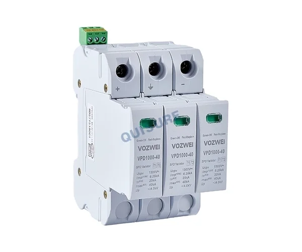 VPD1000-40 (T1+T2) Series Type 1+2 PV SPD, VOZWEI - Image 1