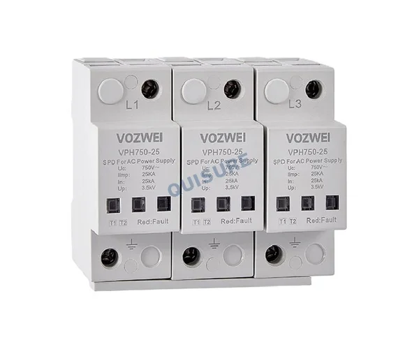 VPH750-25 Series Type 1 AC SPD, VOZWEI - Image 1
