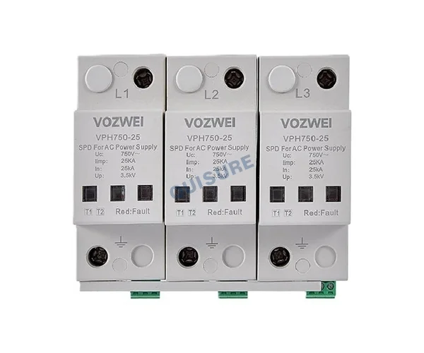 VPH750-25 Series Type 1 AC SPD, VOZWEI - Image 2