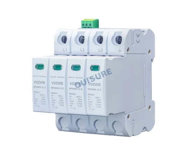 VPH888-12.5 (T1+T2) Series Type 1+2 AC SPD, VOZWEI - Image 3