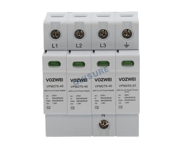 VPM275-40 Series Type 2 AC SPD, VOZWEI - Image 2
