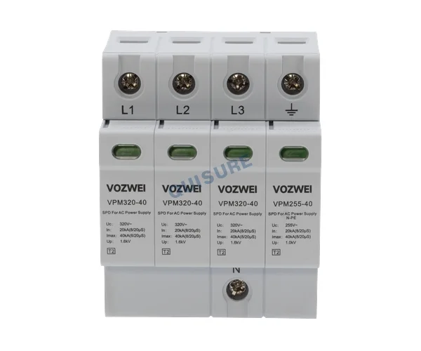 VPM320-40 Series Type 2 AC SPD, VOZWEI - Image 2