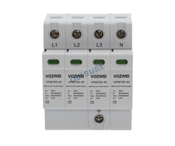 VPM750-40 Series Type 2 AC SPD, VOZWEI - Image 2